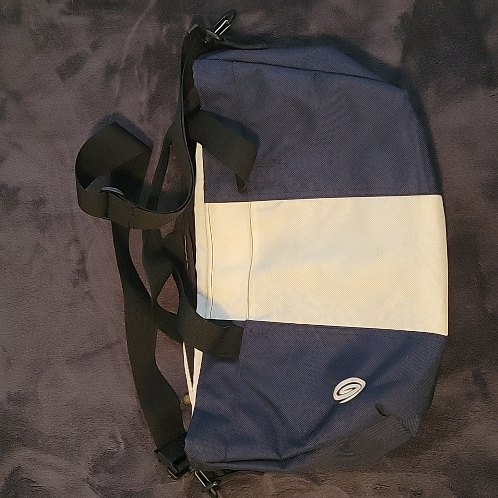 Timbuk2 cargo tote blue/white